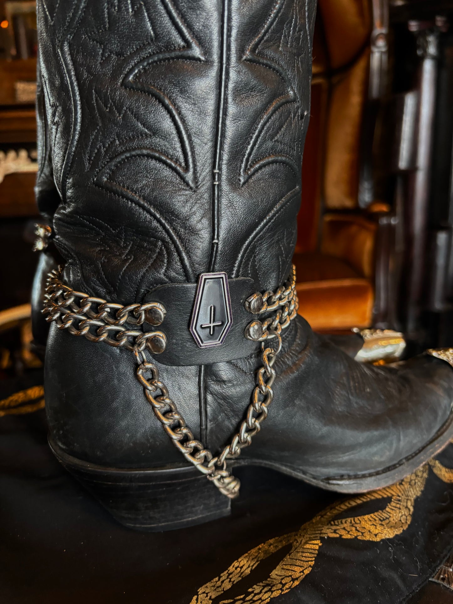 Coffin Cowboy Boots