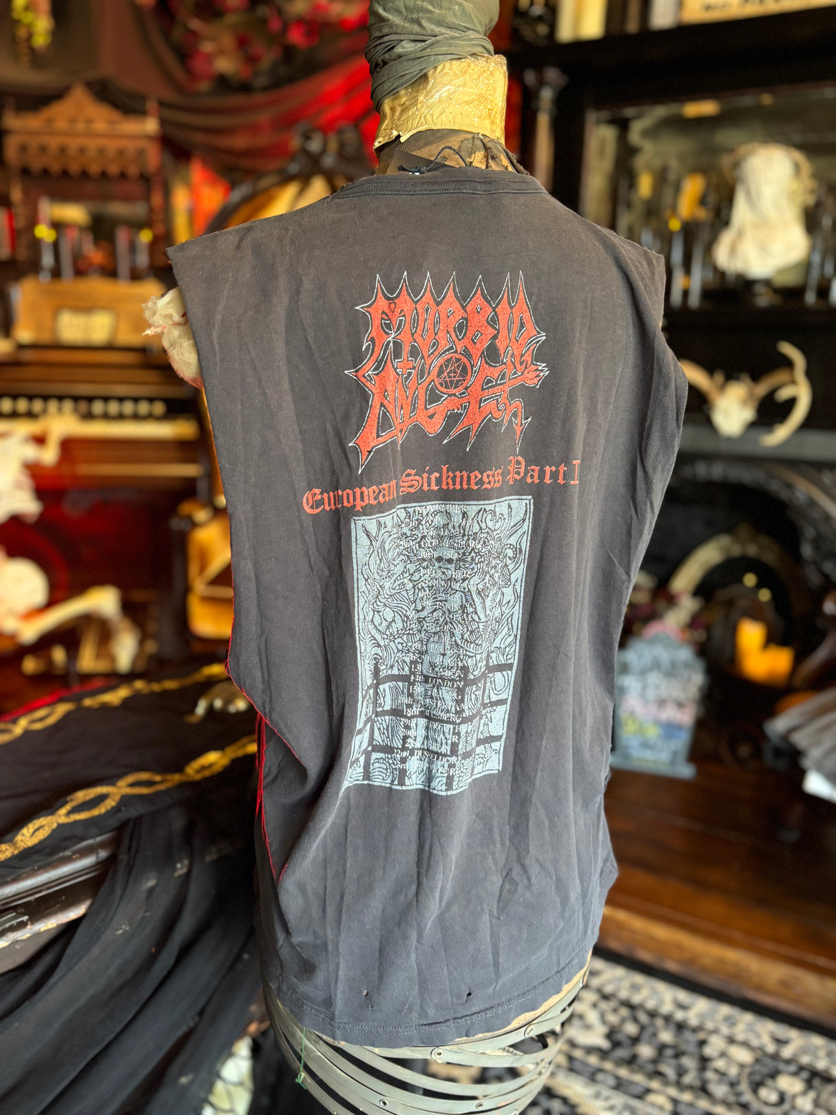Morbid Angel European Sickness p2 Tour Shirt