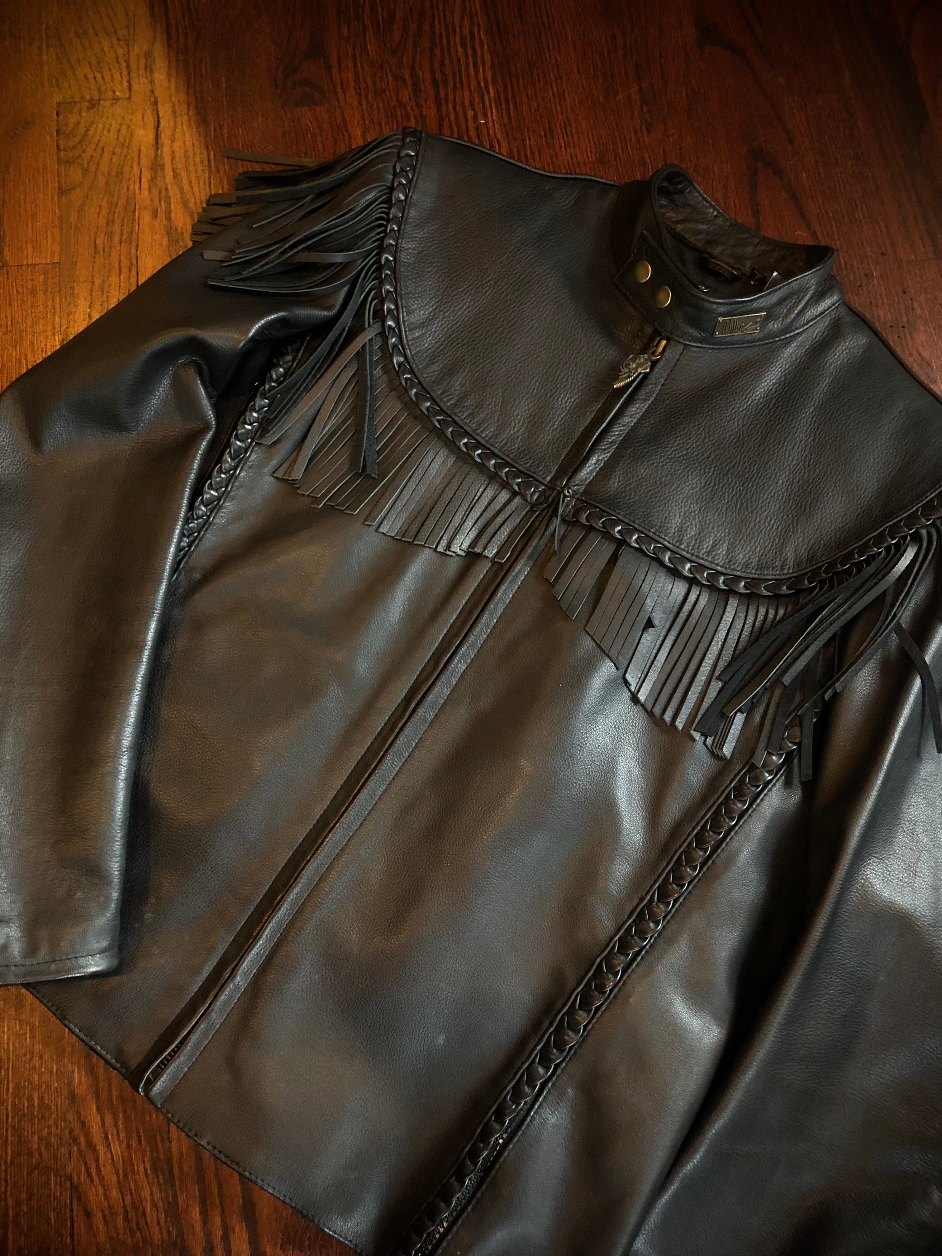 Willie g leather vest hotsell