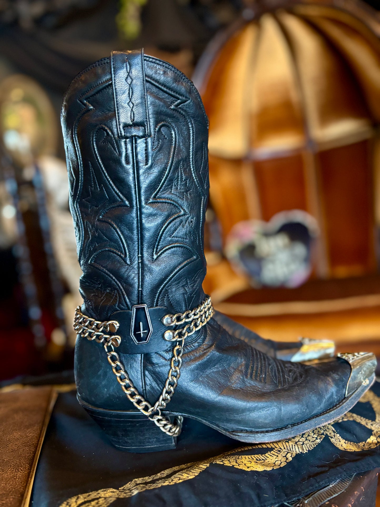 Coffin Cowboy Boots