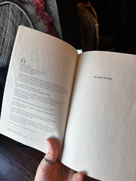 Stephen King’s Pet Cemetery Book
