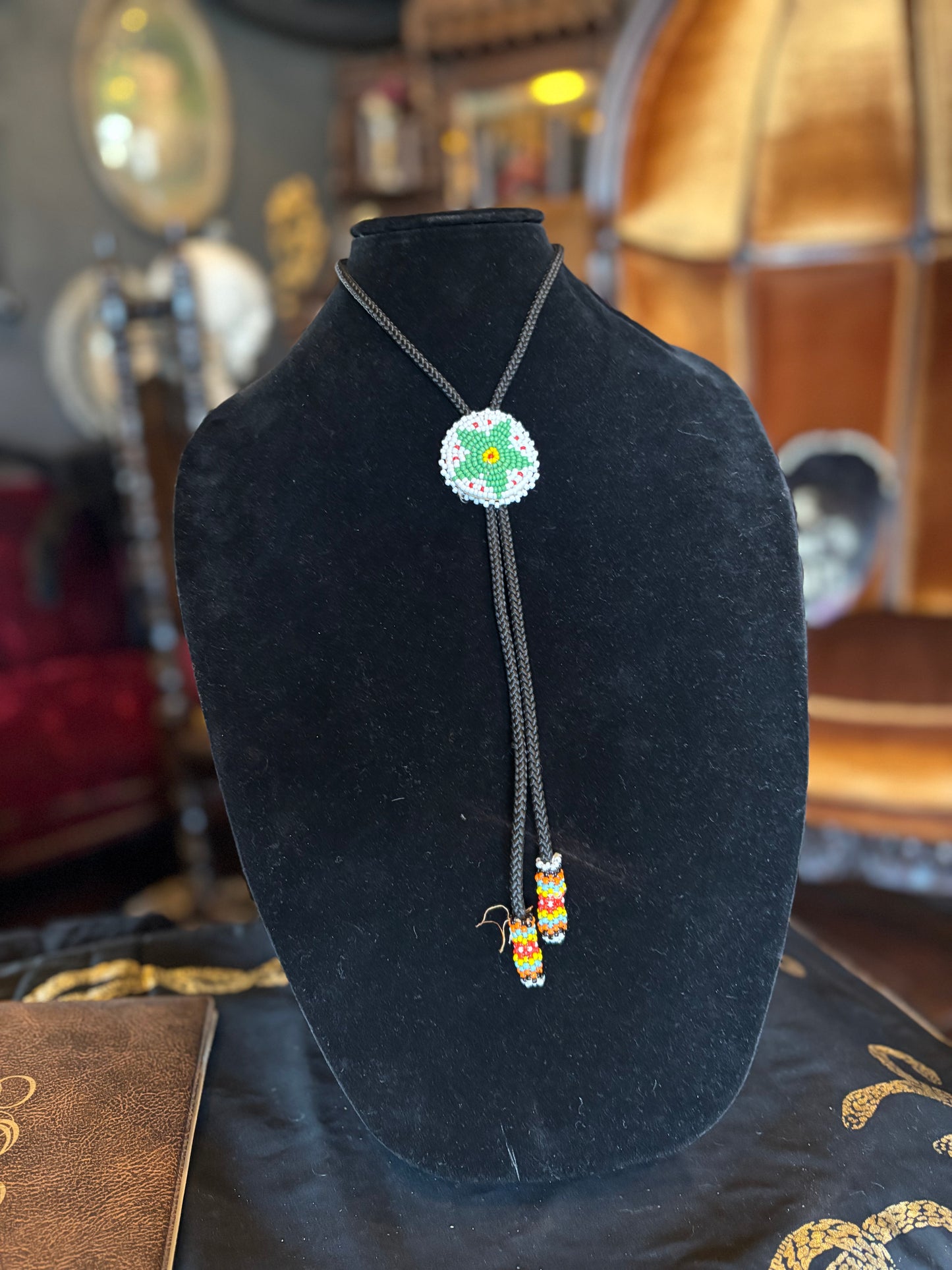 Beadwork Bolo