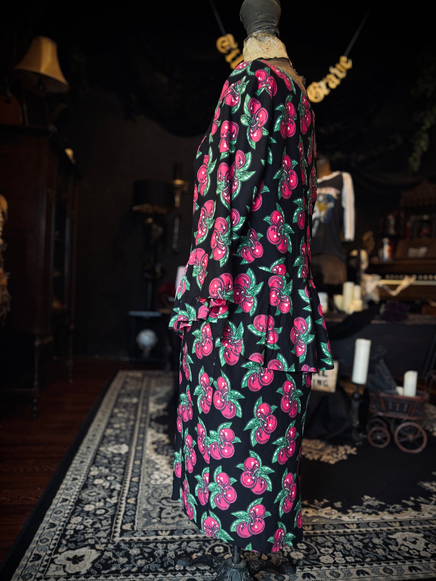 Betsey Johnson x Torrid Cherry Bodycon dress