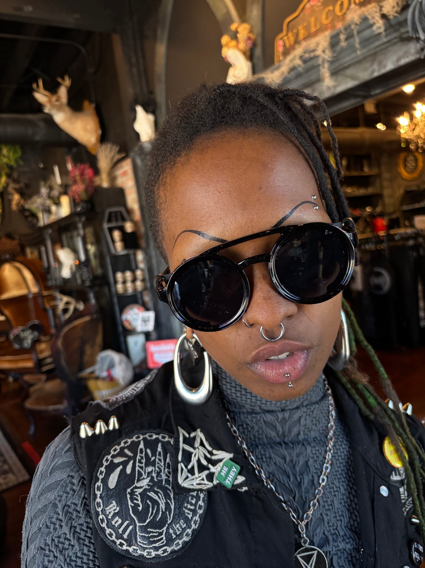 Steampunk Goggle Type Sunnies