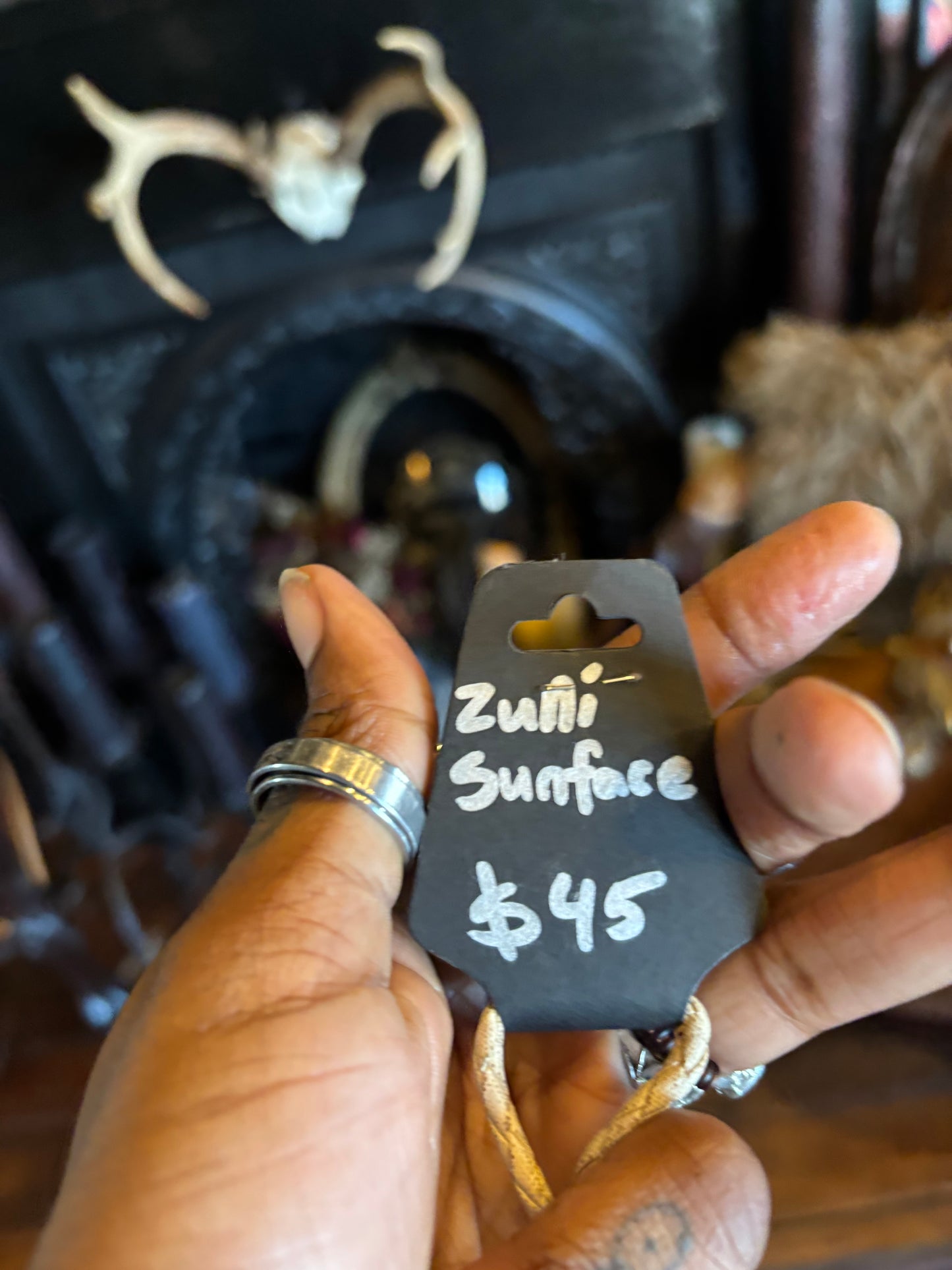 Zuni Sunface Bolo