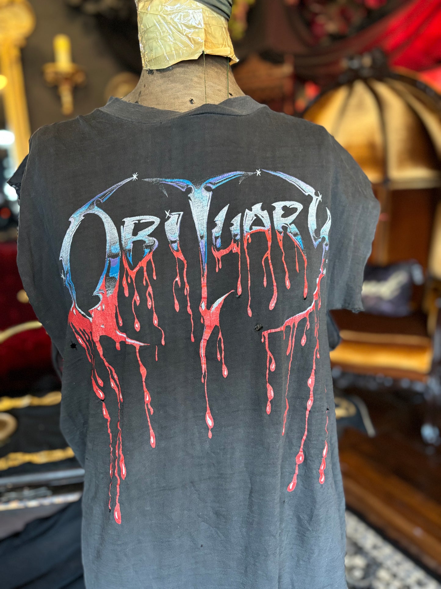 RARE 90’s Slowly We Rot Obituary T-shirt