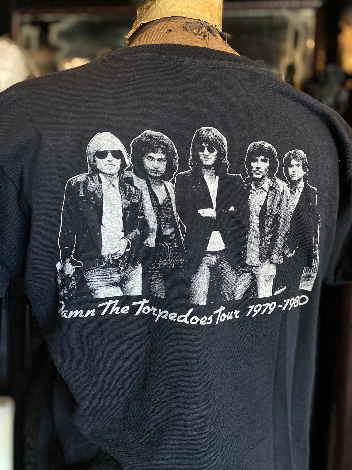 Vintage Tom Petty And The Heartbreakers “Damn the Torpedos Tour ‘70-‘80” T-shirt