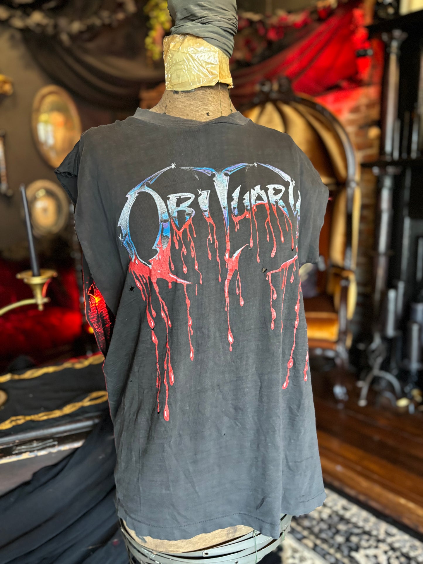 RARE 90’s Slowly We Rot Obituary T-shirt