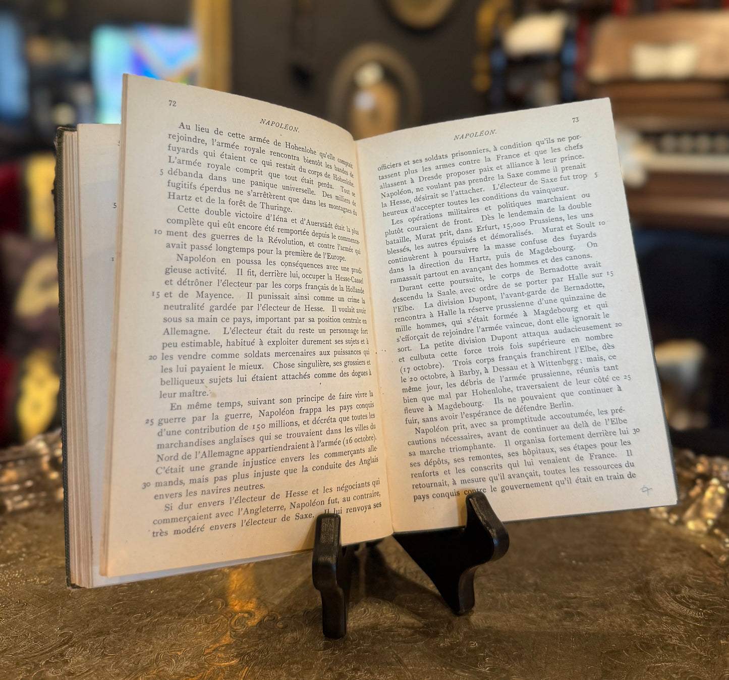 Antique 1896 Napoléon Book Edited by Alcée Fortier