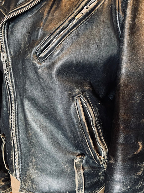 Vintage Harley Davidson Leather Jacket