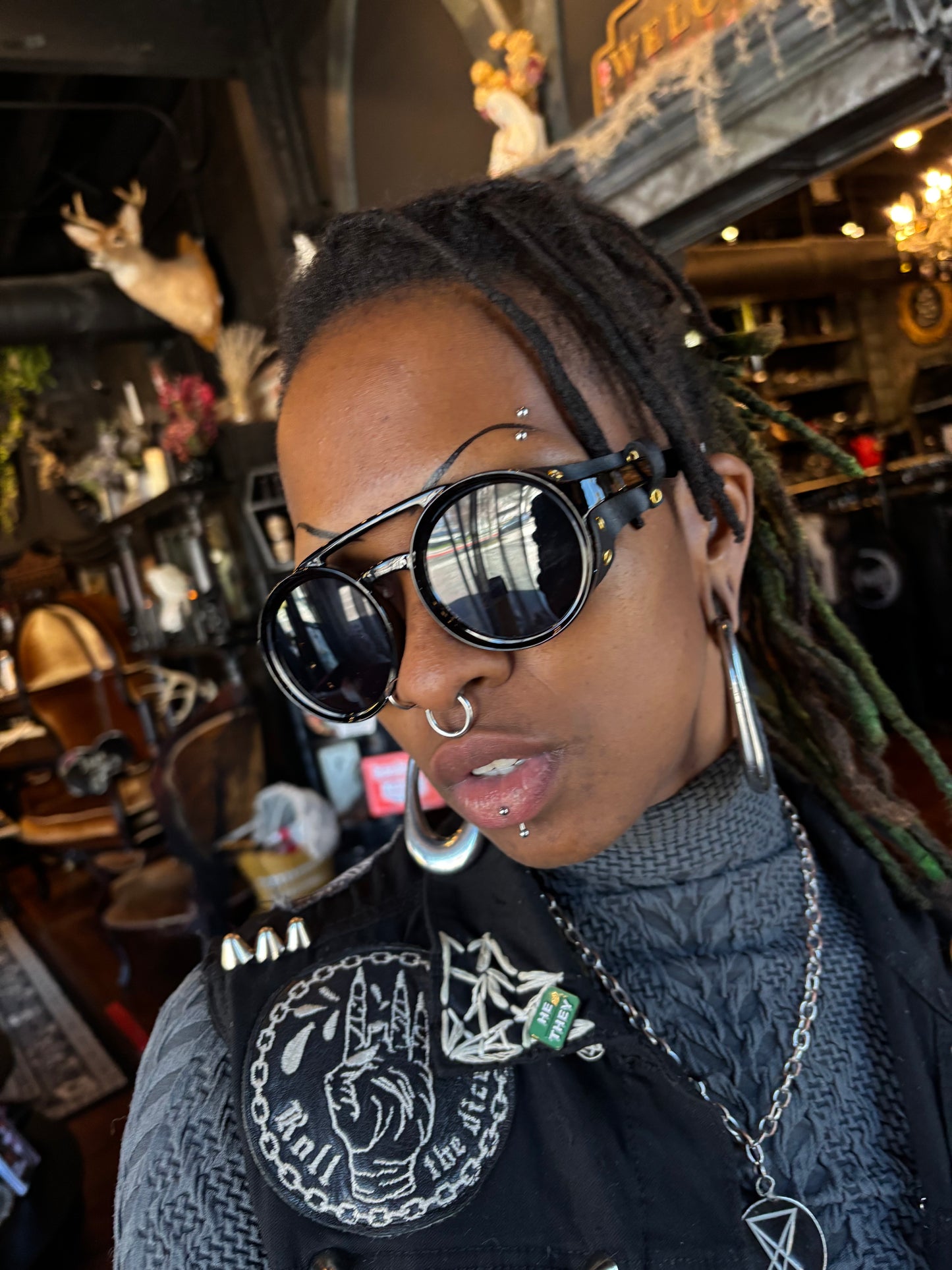Steampunk Goggle Type Sunnies