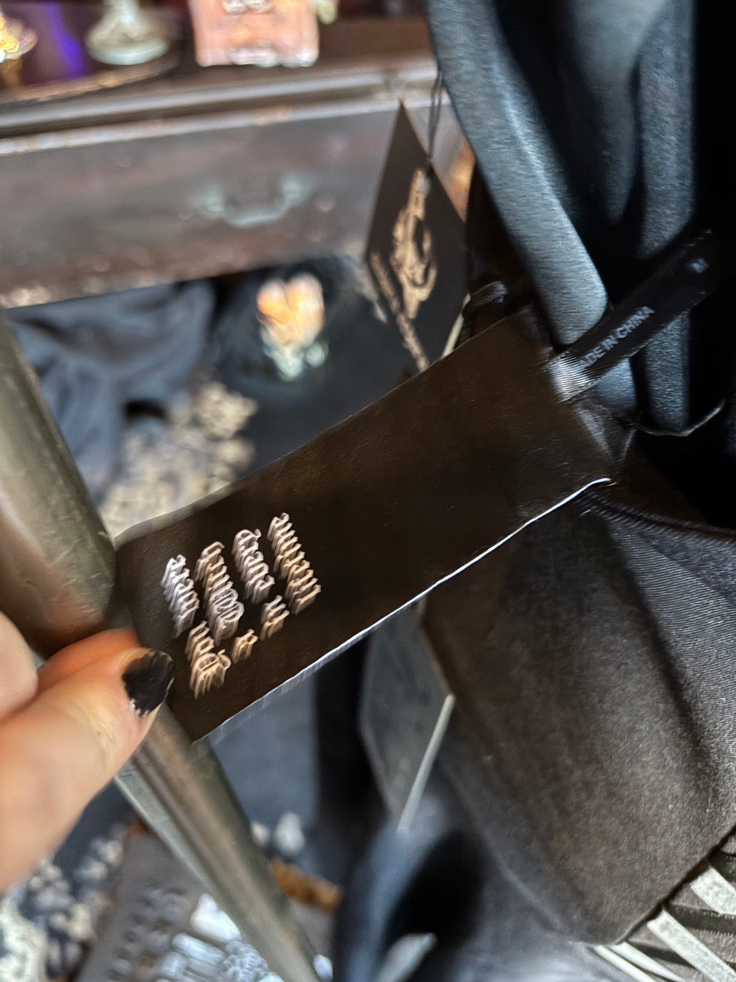 Killstar Sable Hex Corset Skirt