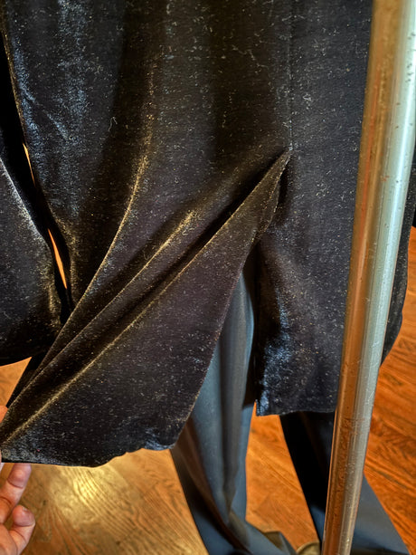 Endless Rose Black Velvet Comfy Fit Blazer