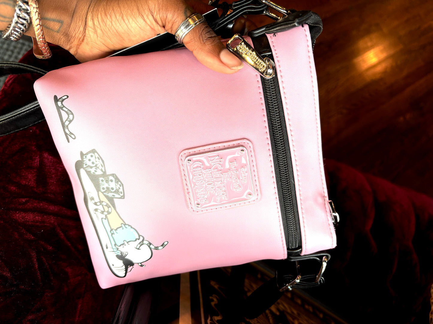 TNBC Oogie Boogie Purse