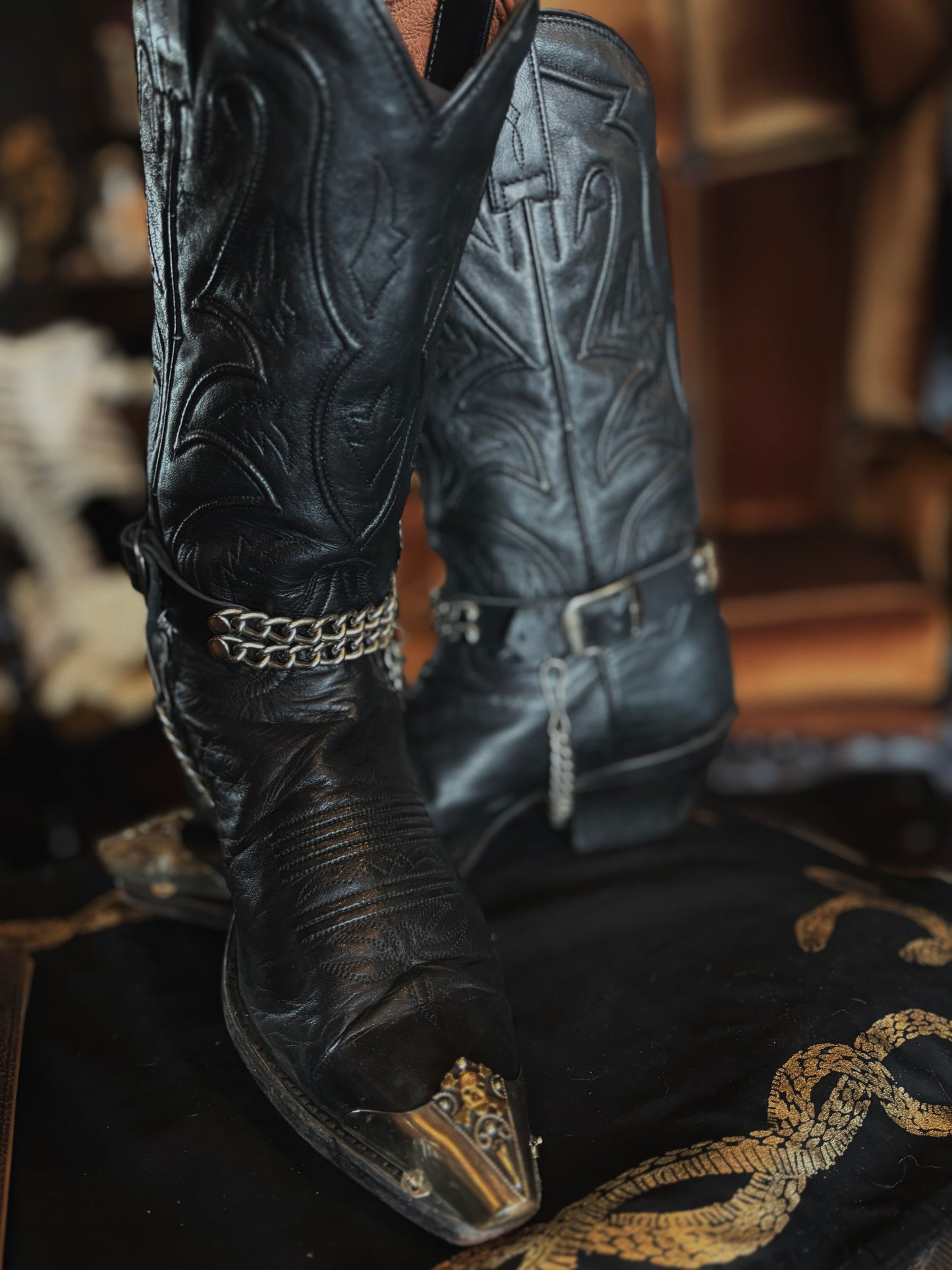 Coffin Cowboy Boots