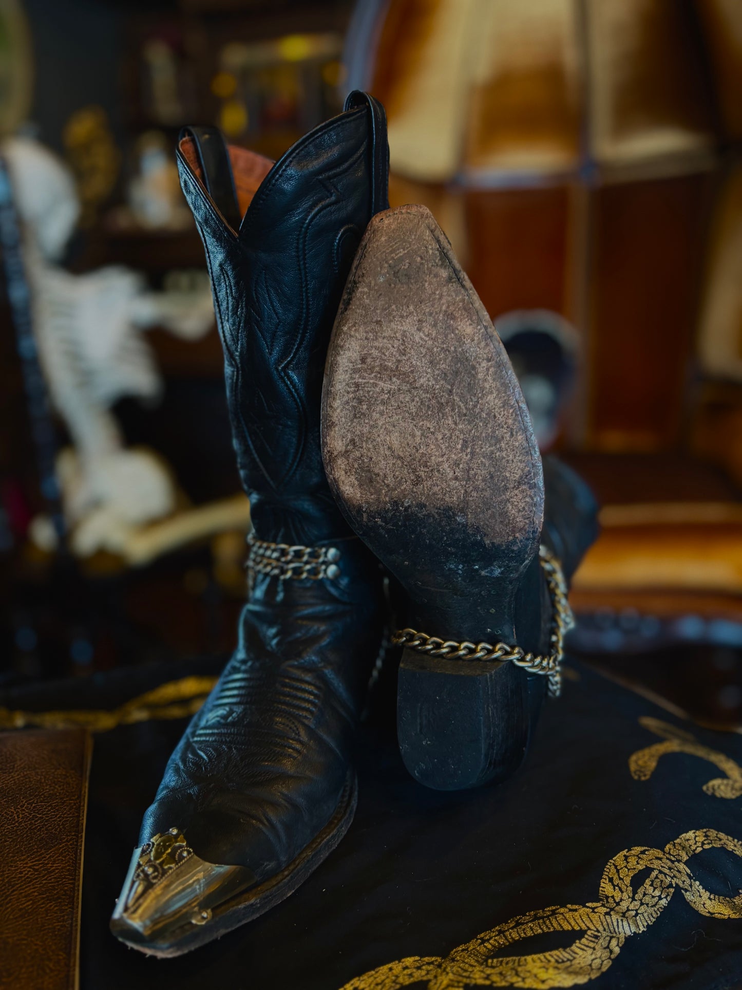 Coffin Cowboy Boots