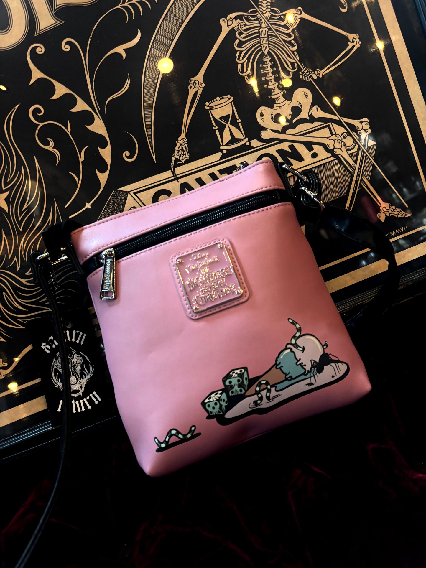 TNBC Oogie Boogie Purse
