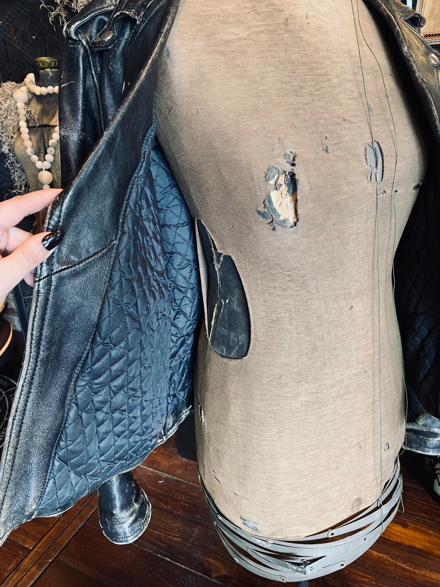 Vintage Harley Davidson Leather Jacket