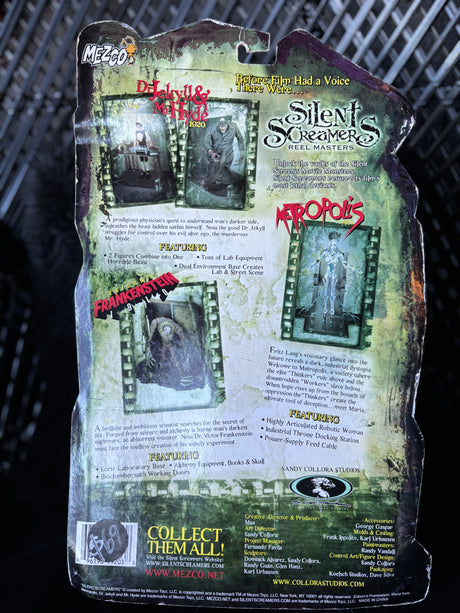2001 Silent Screamers Frankenstein Mezco Collectible Figure