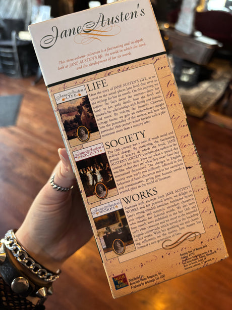 Jane Austen’s Life Society Works VHS Tape Set