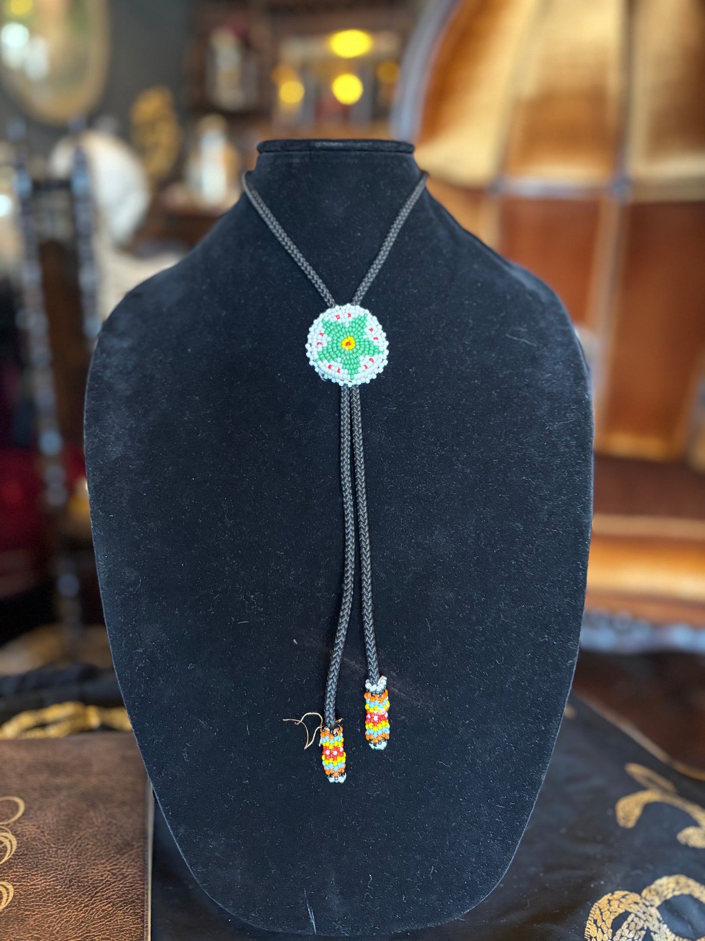 Beadwork Bolo
