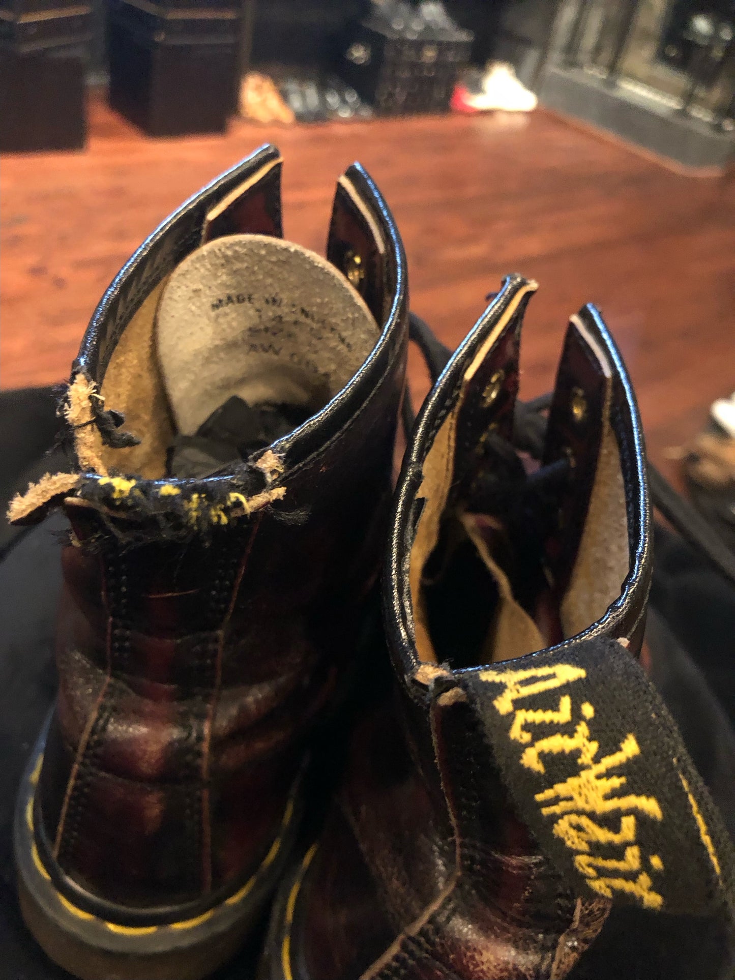 Doc Martens The Original Vintage Red Boots
