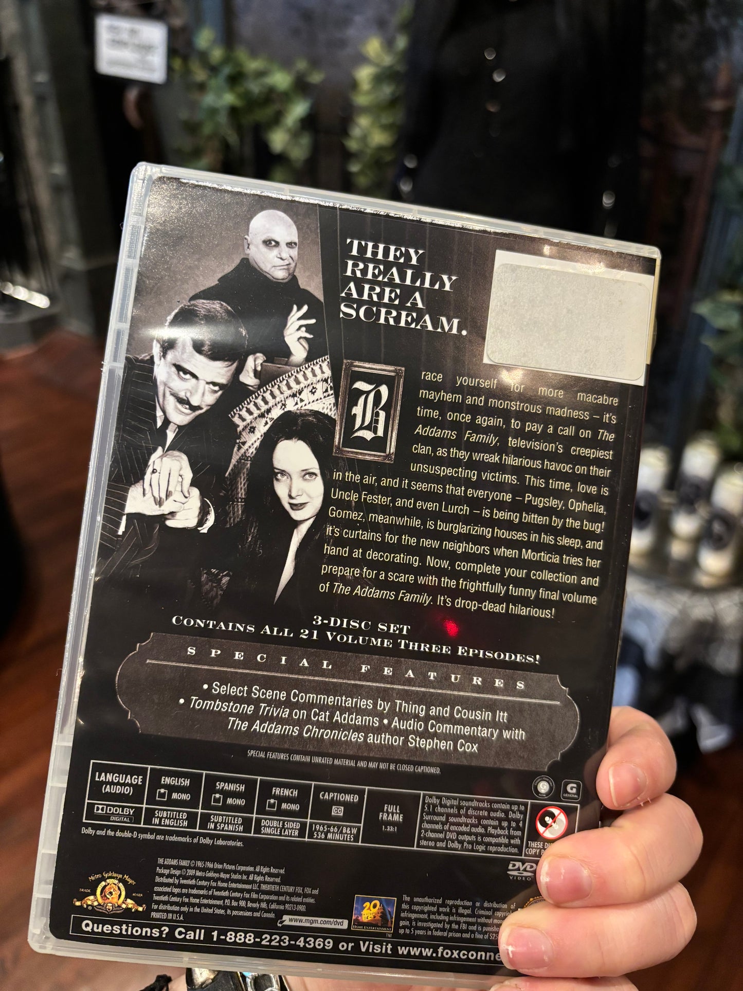 60’s Addams Family TV show complete DVD set