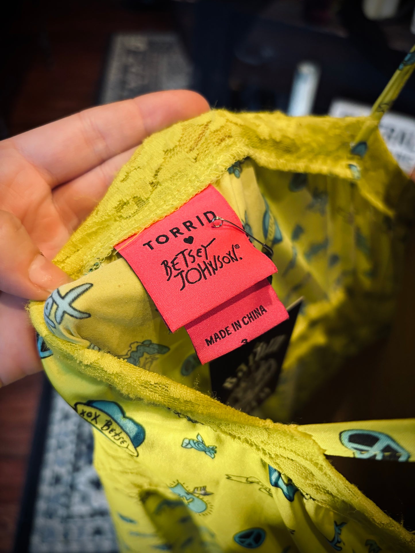 Betsey Johnson x Torrid Yellow Icon dress