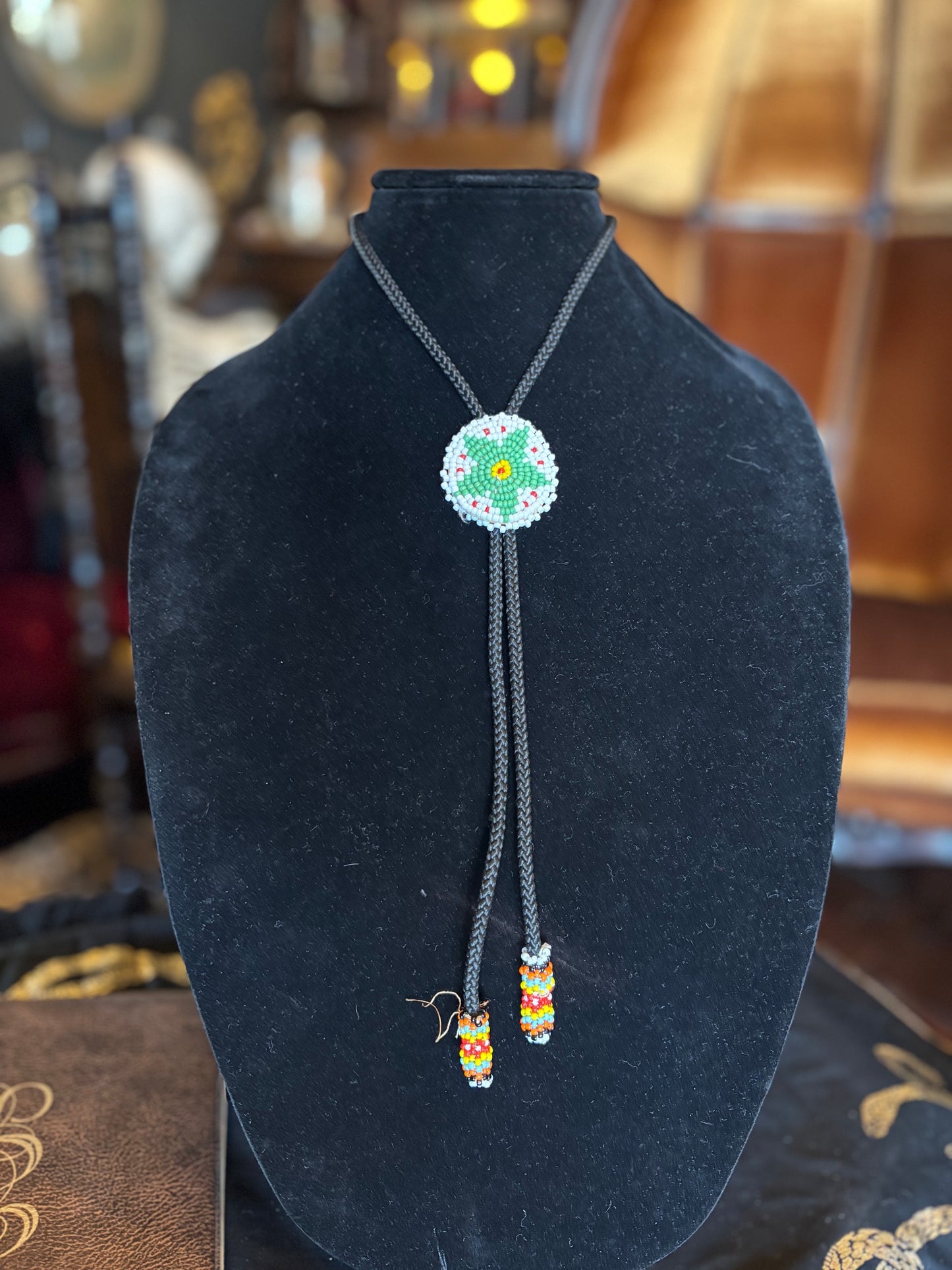 Beadwork Bolo