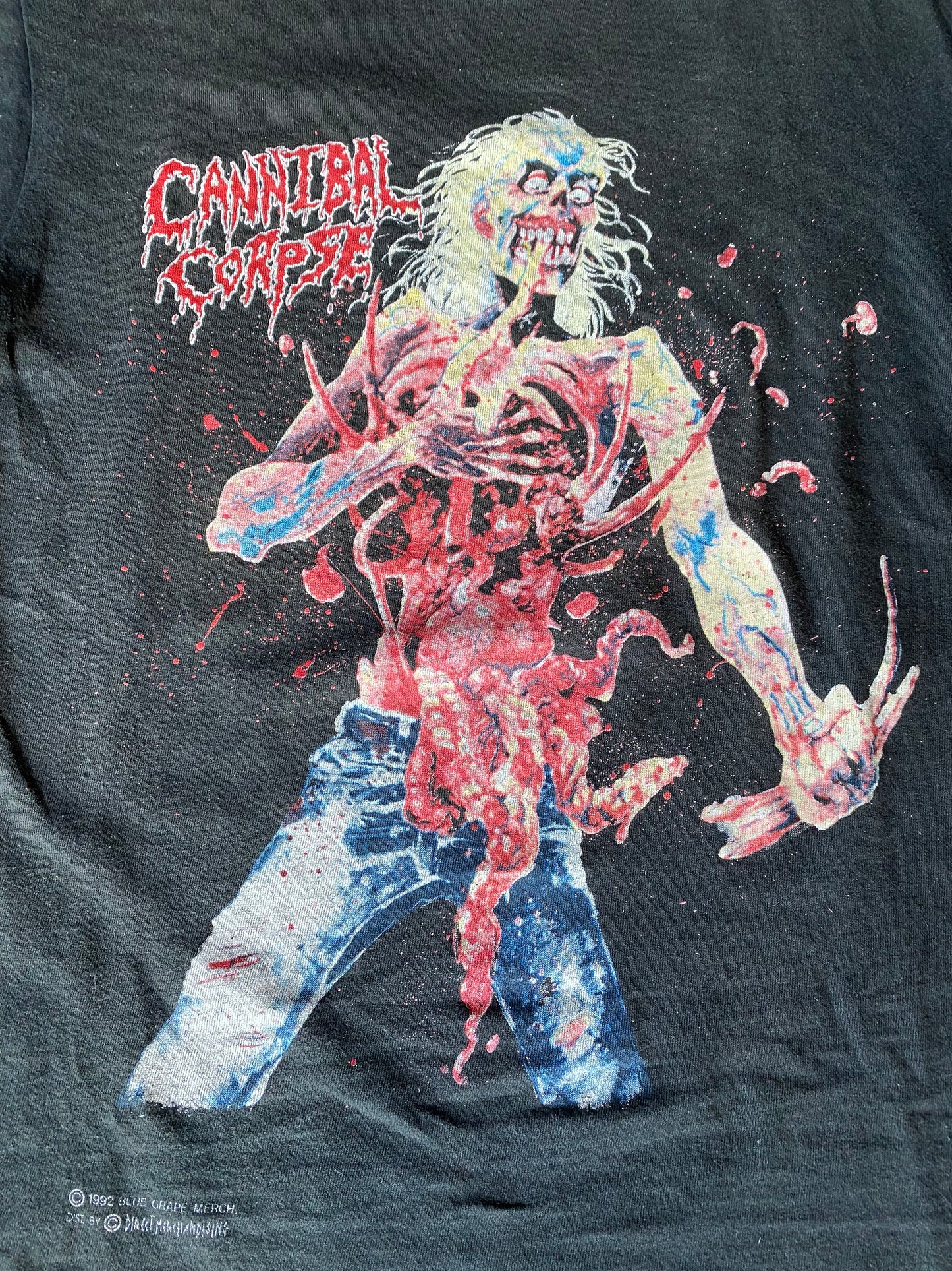 Vintage 1992 Cannibal Corpse “Eaten Back to Life” T-Shirt