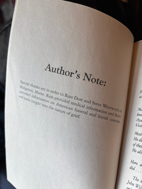 Stephen King’s Pet Cemetery Book