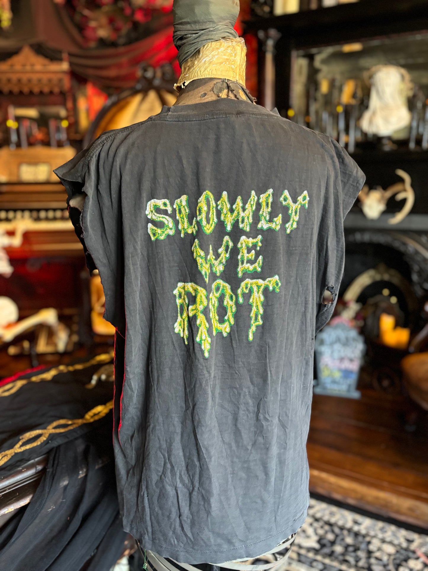 RARE 90’s Slowly We Rot Obituary T-shirt