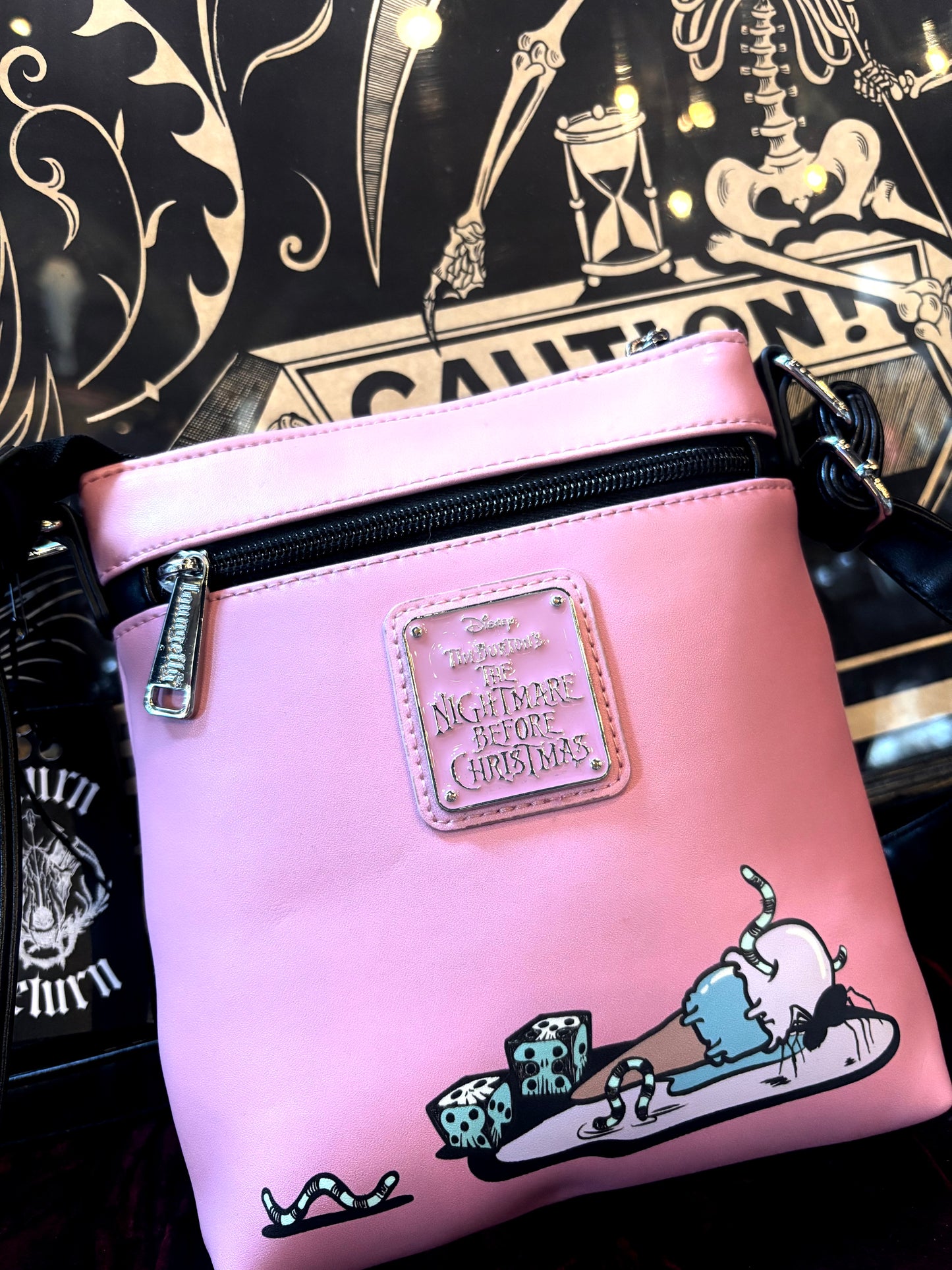 TNBC Oogie Boogie Purse