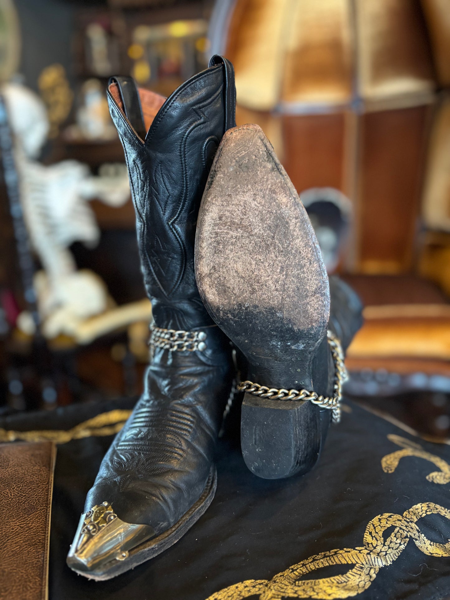 Coffin Cowboy Boots