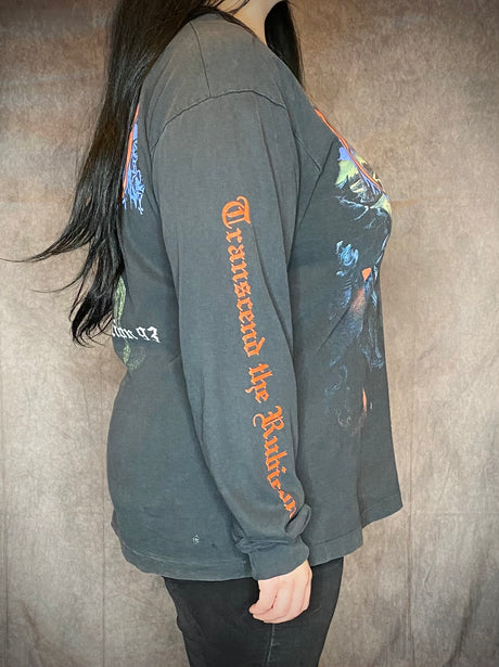 Vintage Benediction 1993 “World Violation” Tour Merch Long Sleeve Shirt