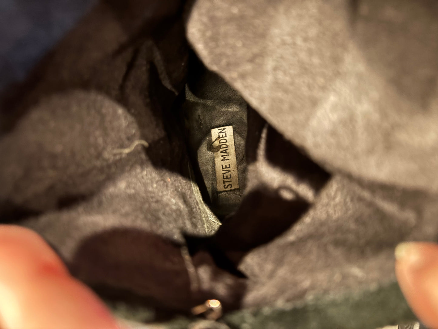 Steve Madden Suede slouchy boots