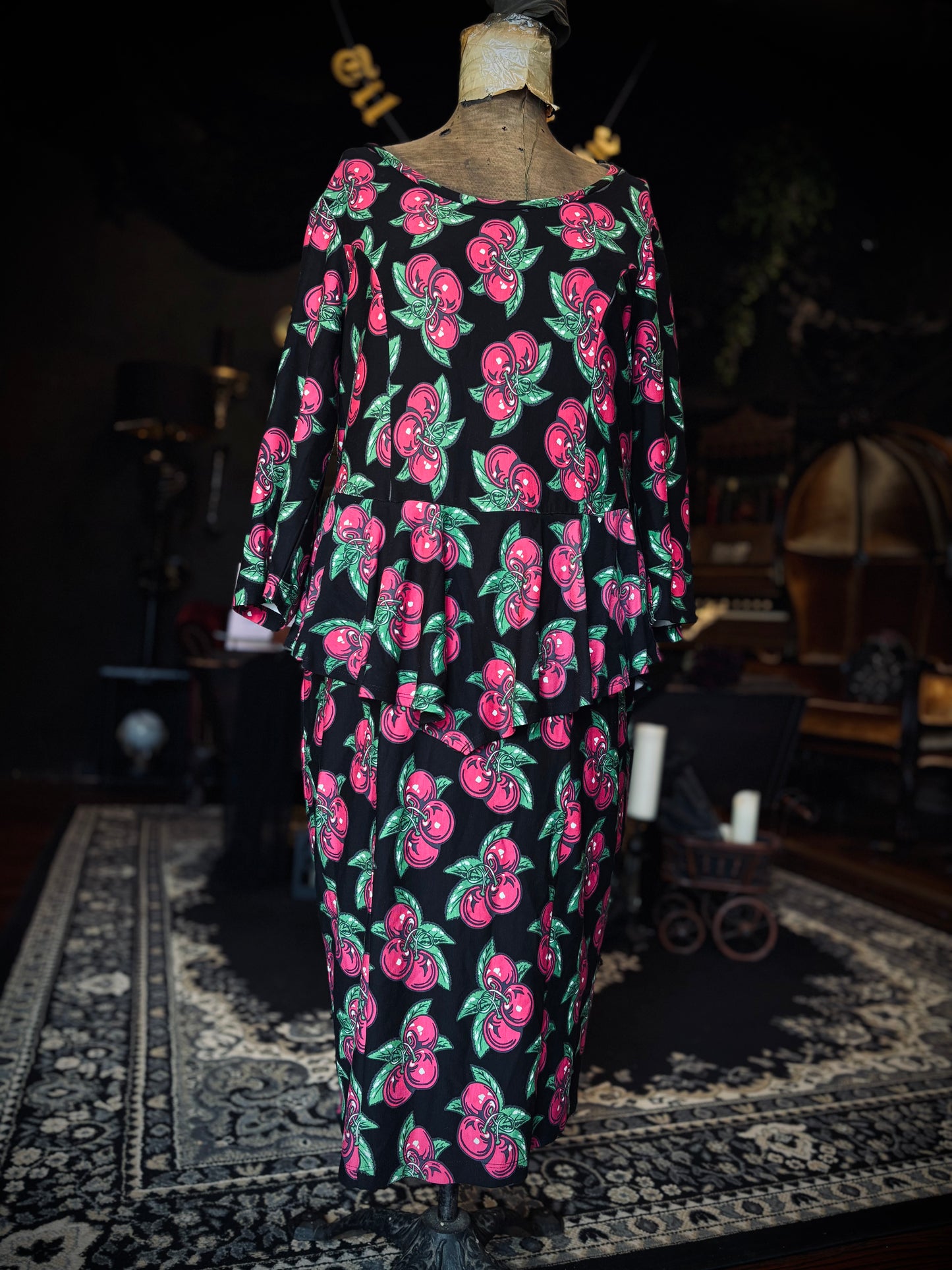 Betsey Johnson x Torrid Cherry Bodycon dress