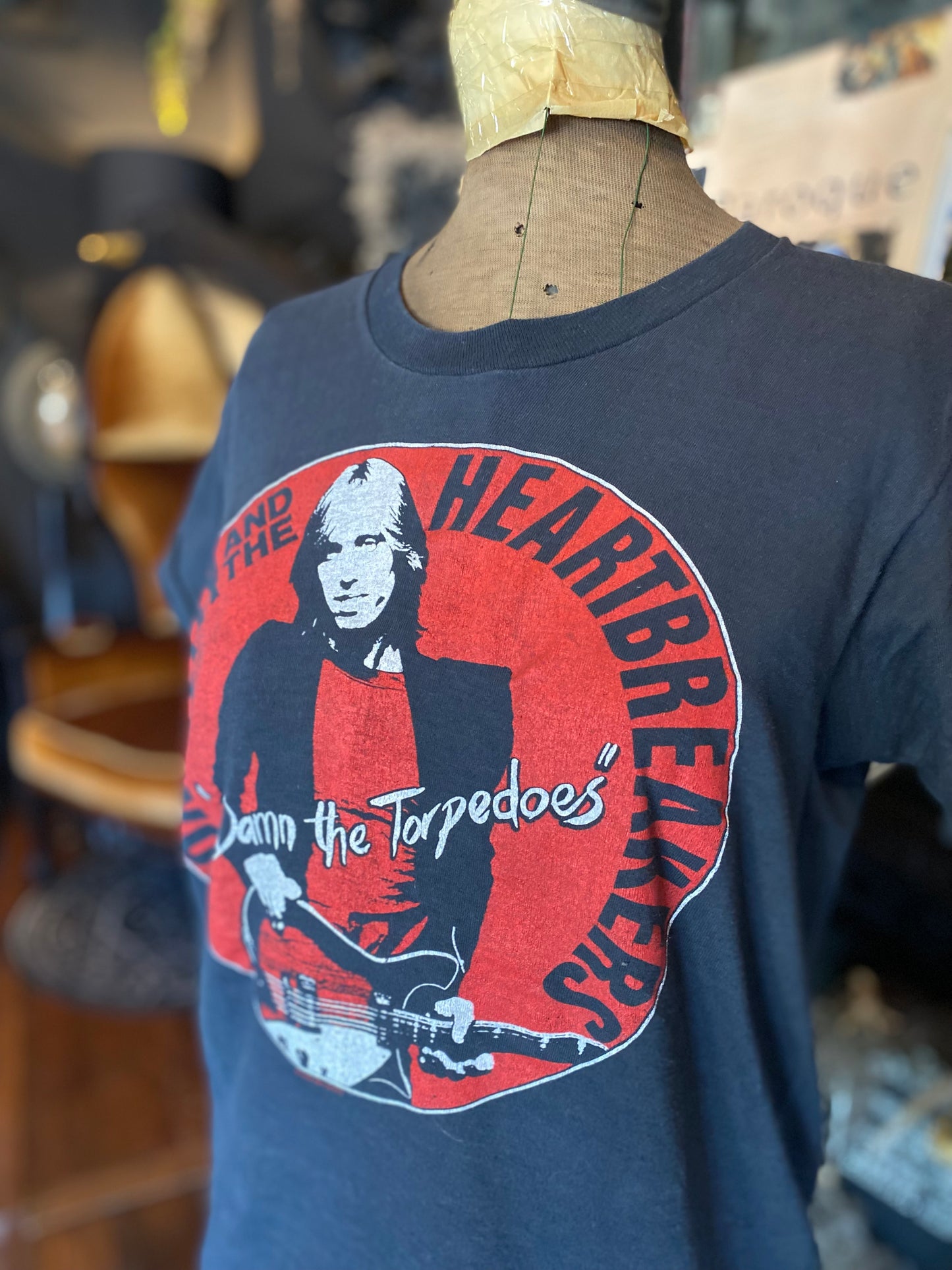 Vintage Tom Petty And The Heartbreakers “Damn the Torpedos Tour ‘70-‘80” T-shirt