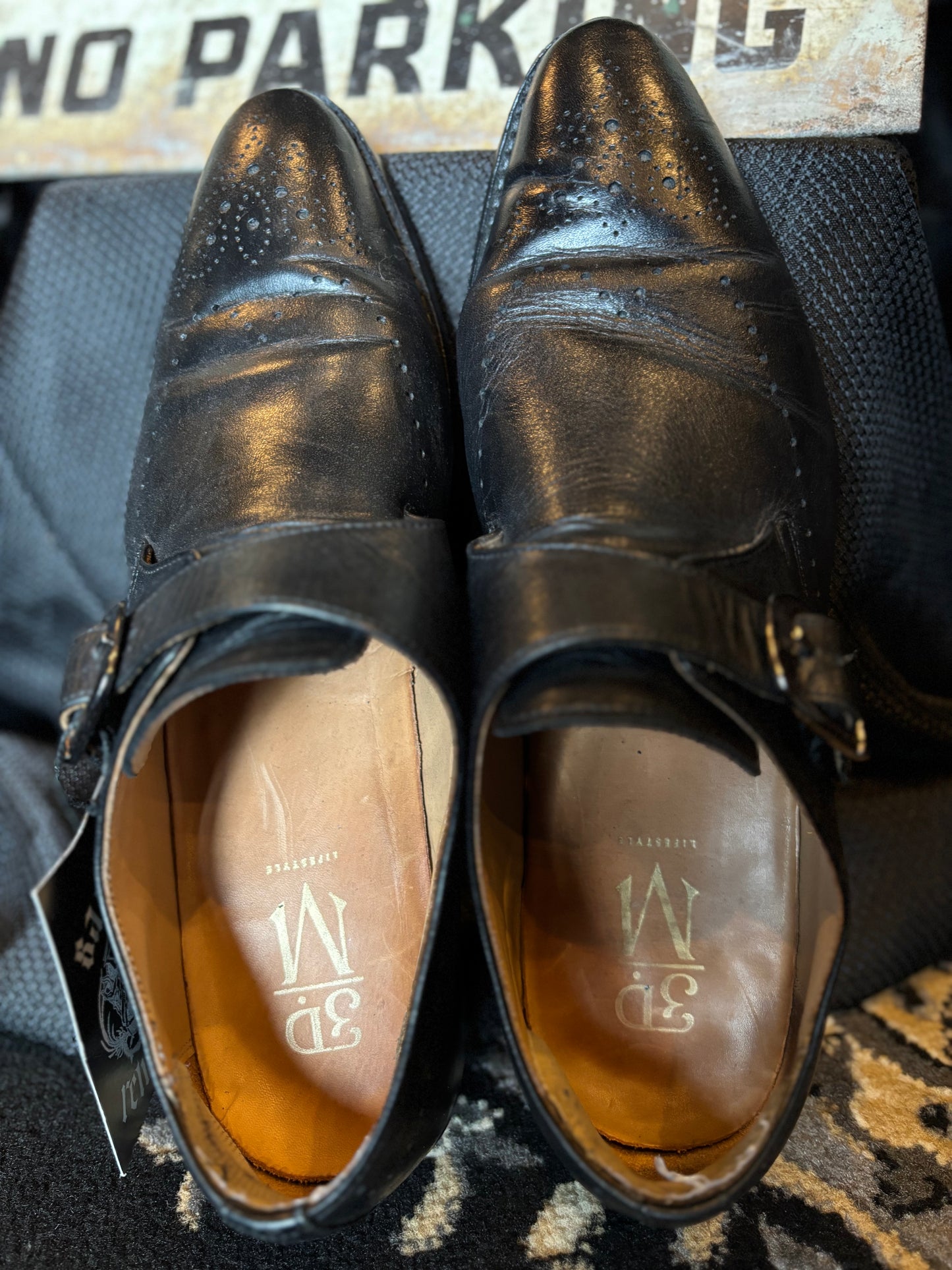 3DM Lifestyle single monkstrap loafers