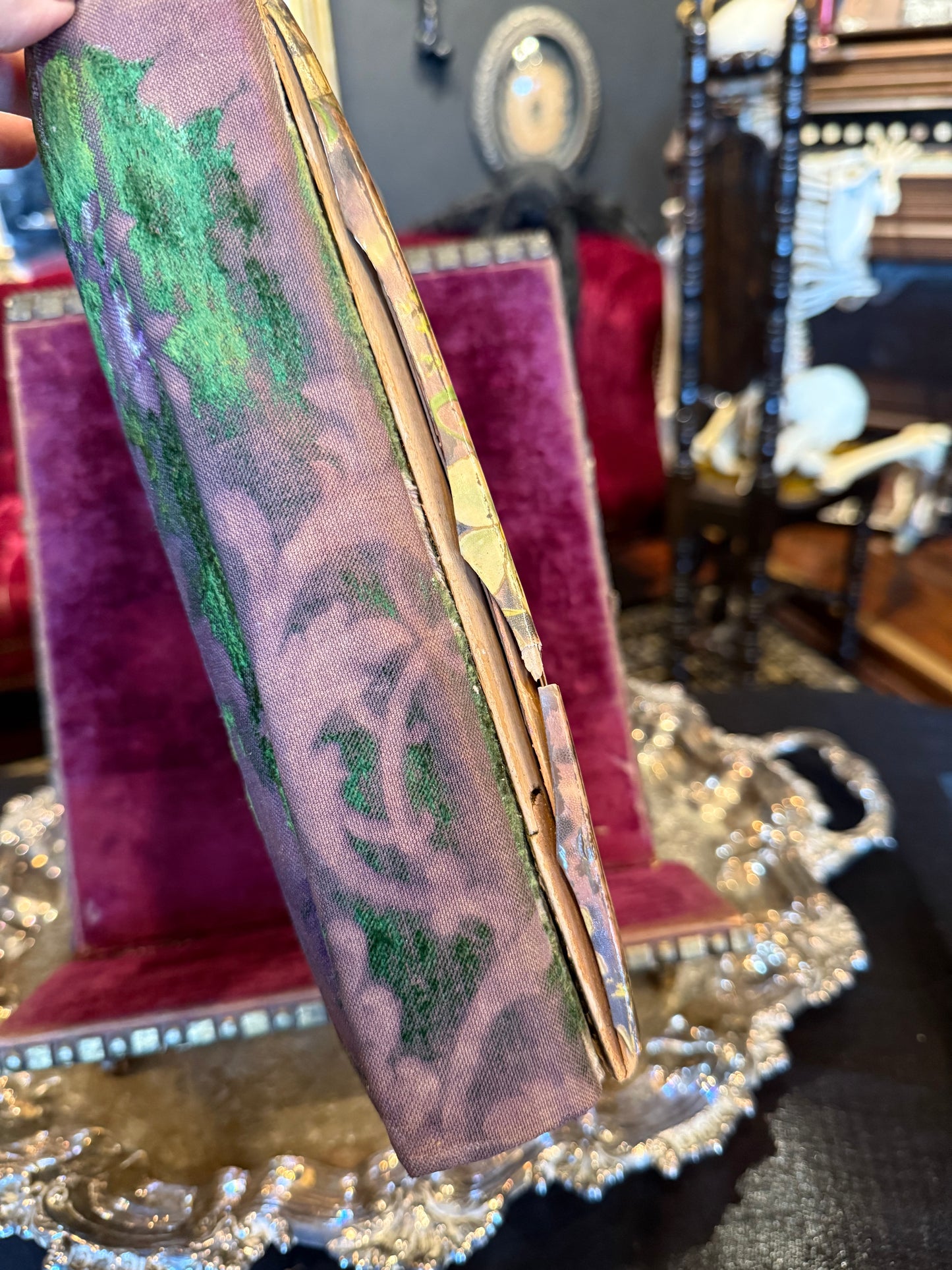 Antique Goddess Demeter Decorative Floral Blank Photo Album