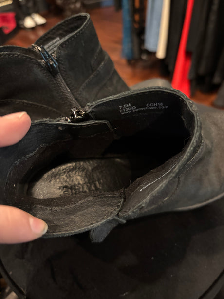 Born Shoes Real Suede booties