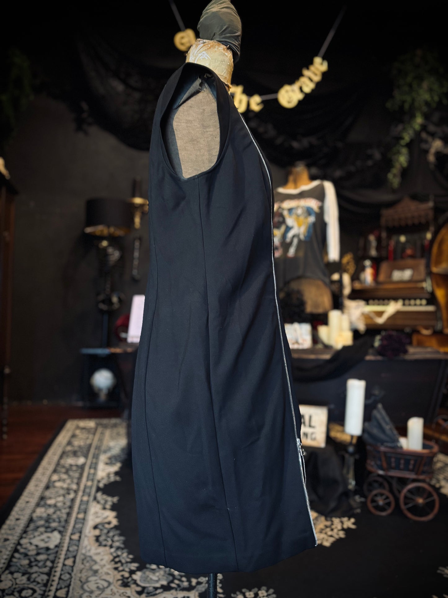 6TH&LN Zipper Shift dress