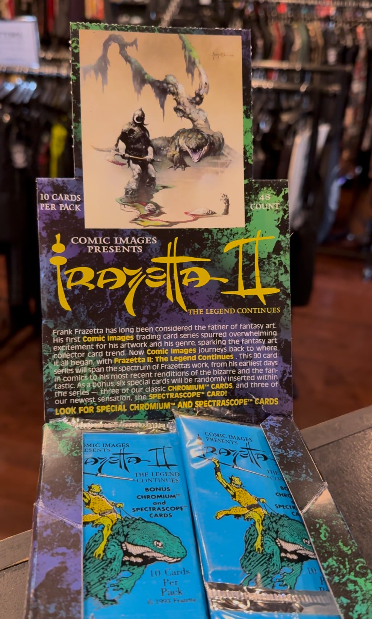 Vintage Frazetta II Trading Cards