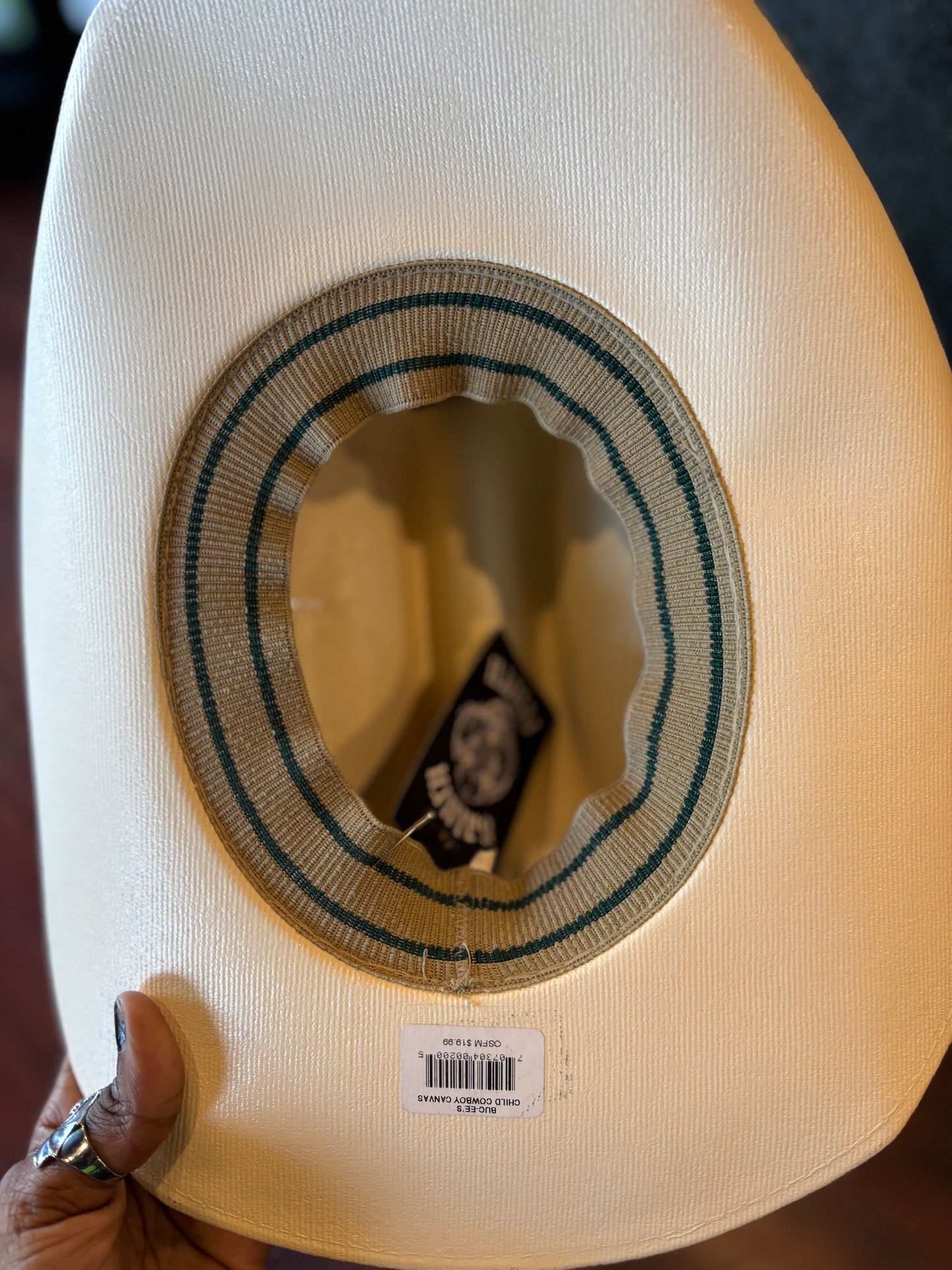 Bucees child's cowboy hat