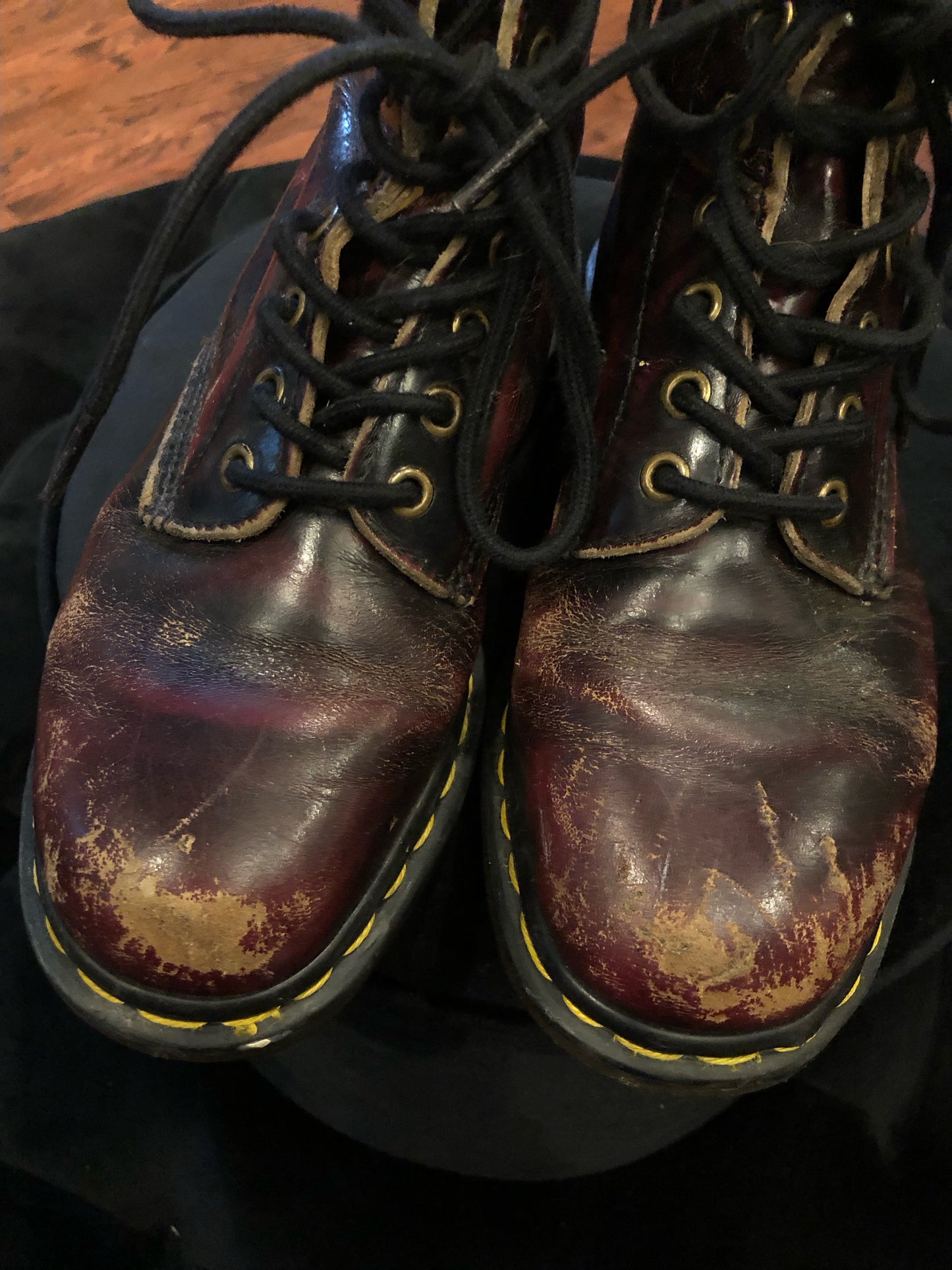 Doc Martens The Original Vintage Red Boots