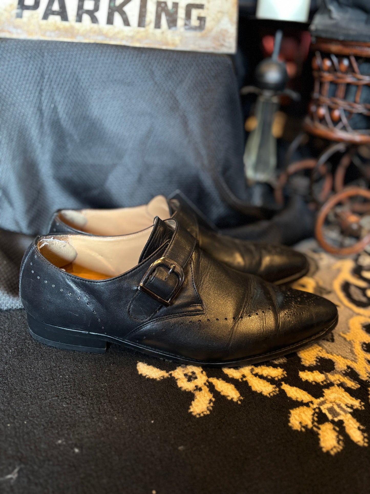 3DM Lifestyle single monkstrap loafers