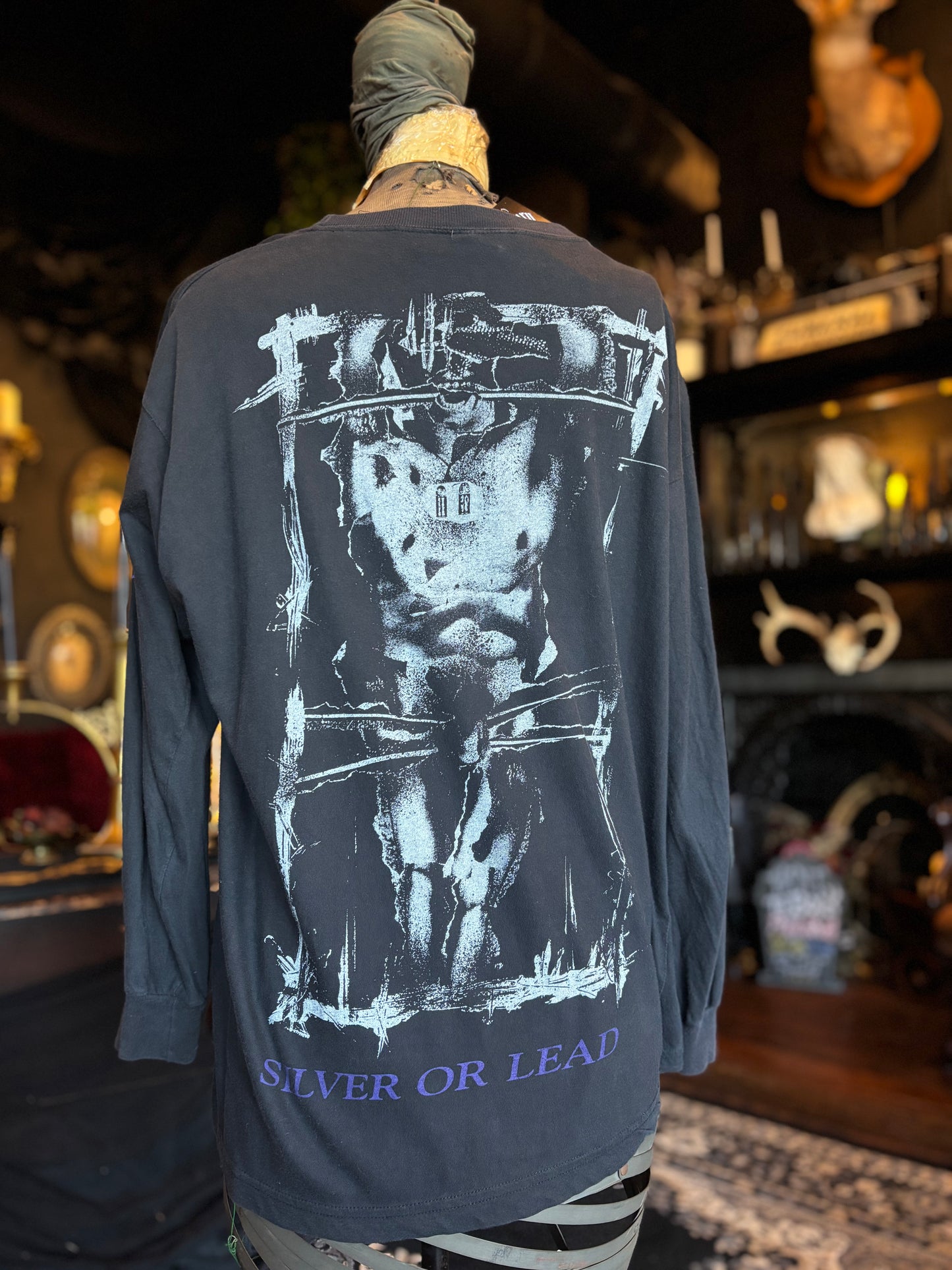 Optimum Wound Profile “Silver Or Lead” Long Sleeve Shirt