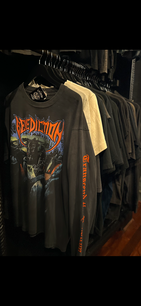 Vintage Benediction 1993 “World Violation” Tour Merch Long Sleeve Shirt