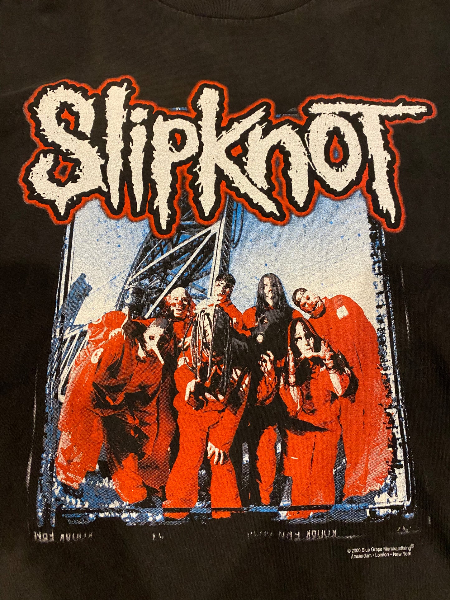 Vintage Y2K Slipknot Blue Grape T-Shirt