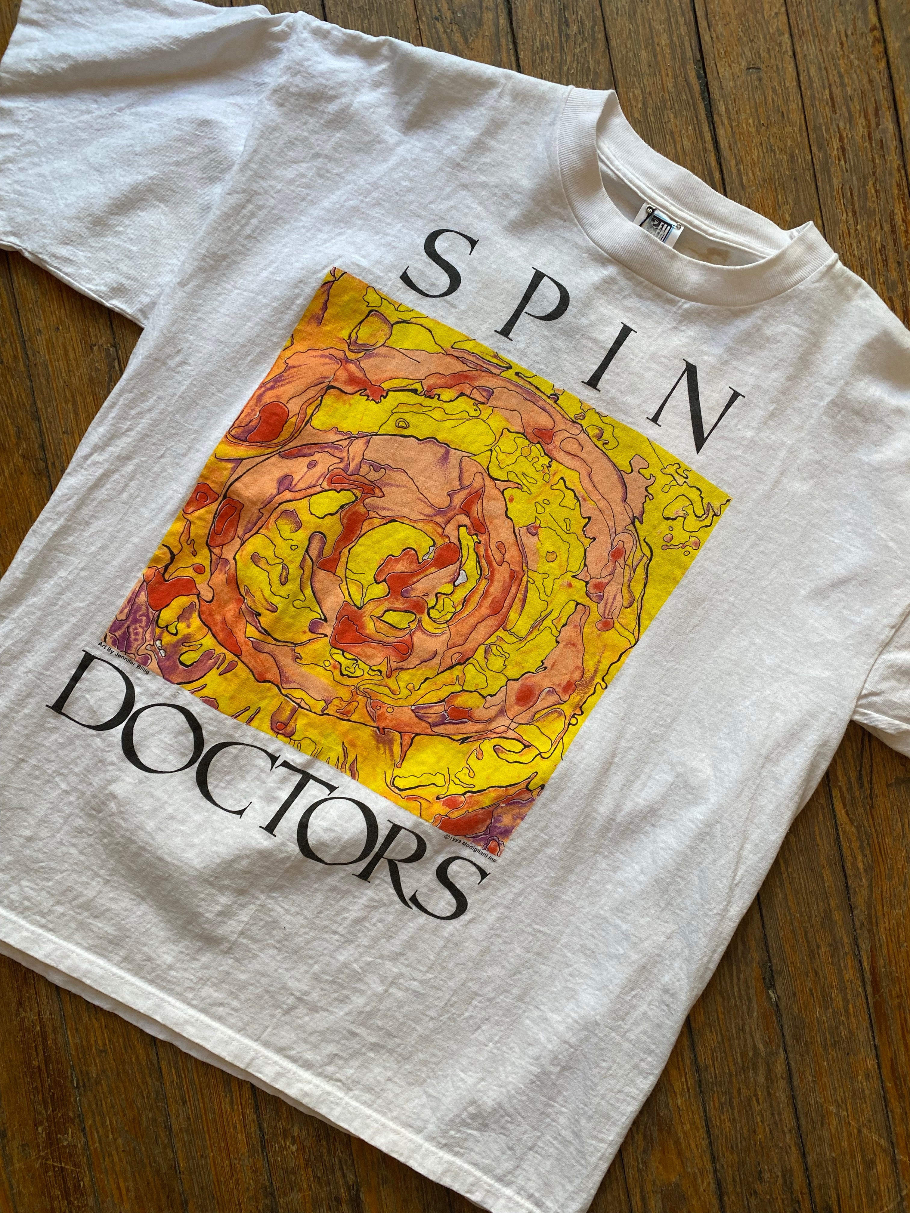 Vintage 1993 Spin Doctors Summer Tour T-Shirt